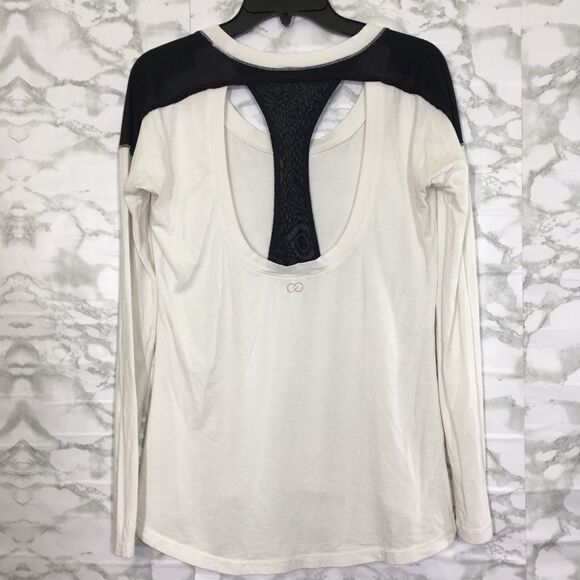 CALIA BY CARRY UNDERWOOD MESH RACERBACK LONG SLEEVE TEE MEDIUM - Picture 5 of 8